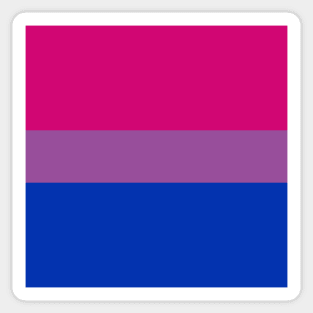 Proud Bisexual Pride Flag (Proud LGBT LGBTQ+ Community Pride Flag) Sticker